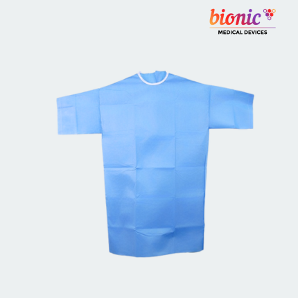 Patient gown adult - front (1)